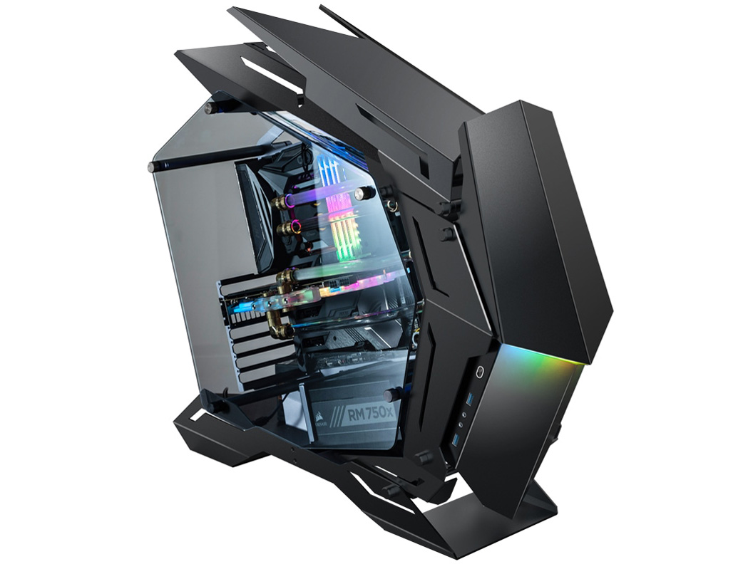 RAIZAN-433396 Ryzen 9 9900X�E32GB�������E1TB M.2 NVMe Gen4 SSD�ERTX 4060�E����N�[���[���ځE�J�X�^�}�C�Y���f�� [Black] �̐��i�摜