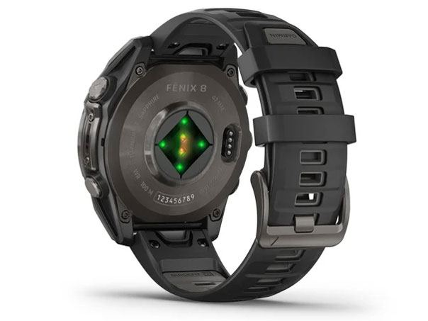 fenix 8 Sapphire AMOLED 47mm 010-02904-27 [Ti Carbon Gray DLC/Black]