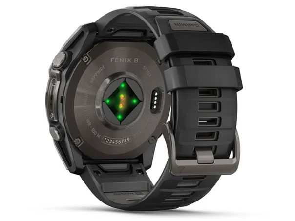 fenix 8 Sapphire AMOLED 51mm 010-02905-62 [Ti Carbon Gray DLC/Black]