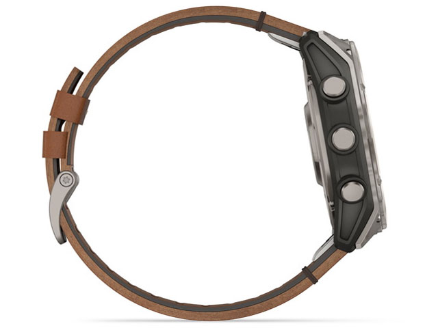 fenix 8 Sapphire AMOLED 51mm 010-02905-81 [Ti/Leather Band]