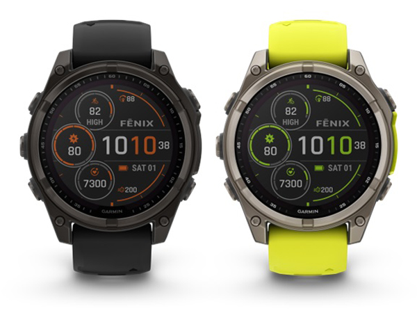 fenix 8 Sapphire Dual Power 47mm 010-02906-50 [Ti Carbon Gray DLC/Black]