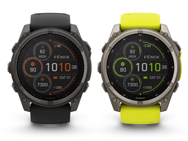 fenix 8 Sapphire Dual Power 51mm 010-02907-51 [Ti/Amp Yellow]