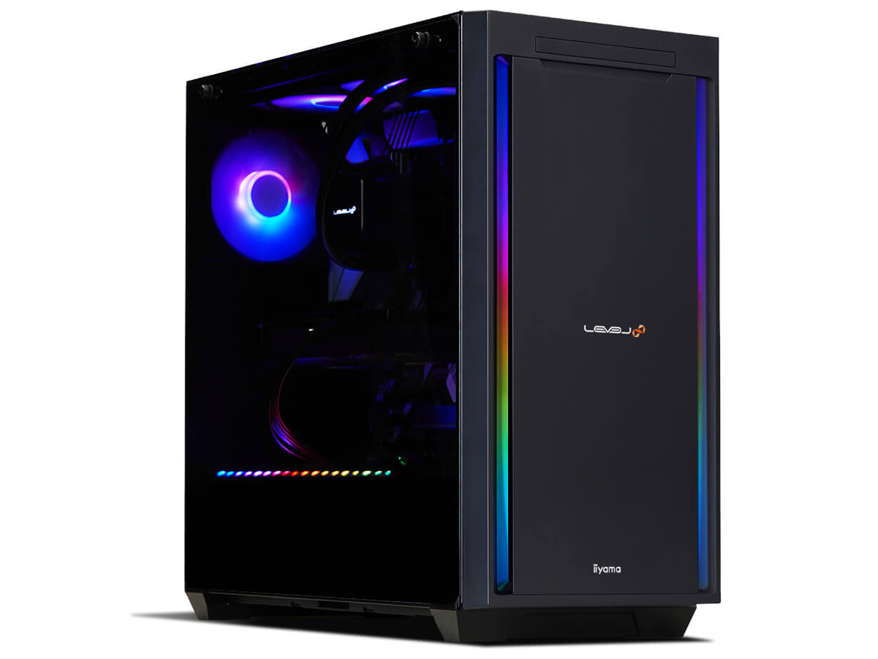 LEVEL�� Ryzen 5 7600X�ERTX 4070 SUPER�E16GB�������E1TB NVMe M.2 SSD�EWindows 11 Home [DSP��]�ELEVEL-R7B6-LCR76X-TT1X [RGB Build] �̐��i�摜