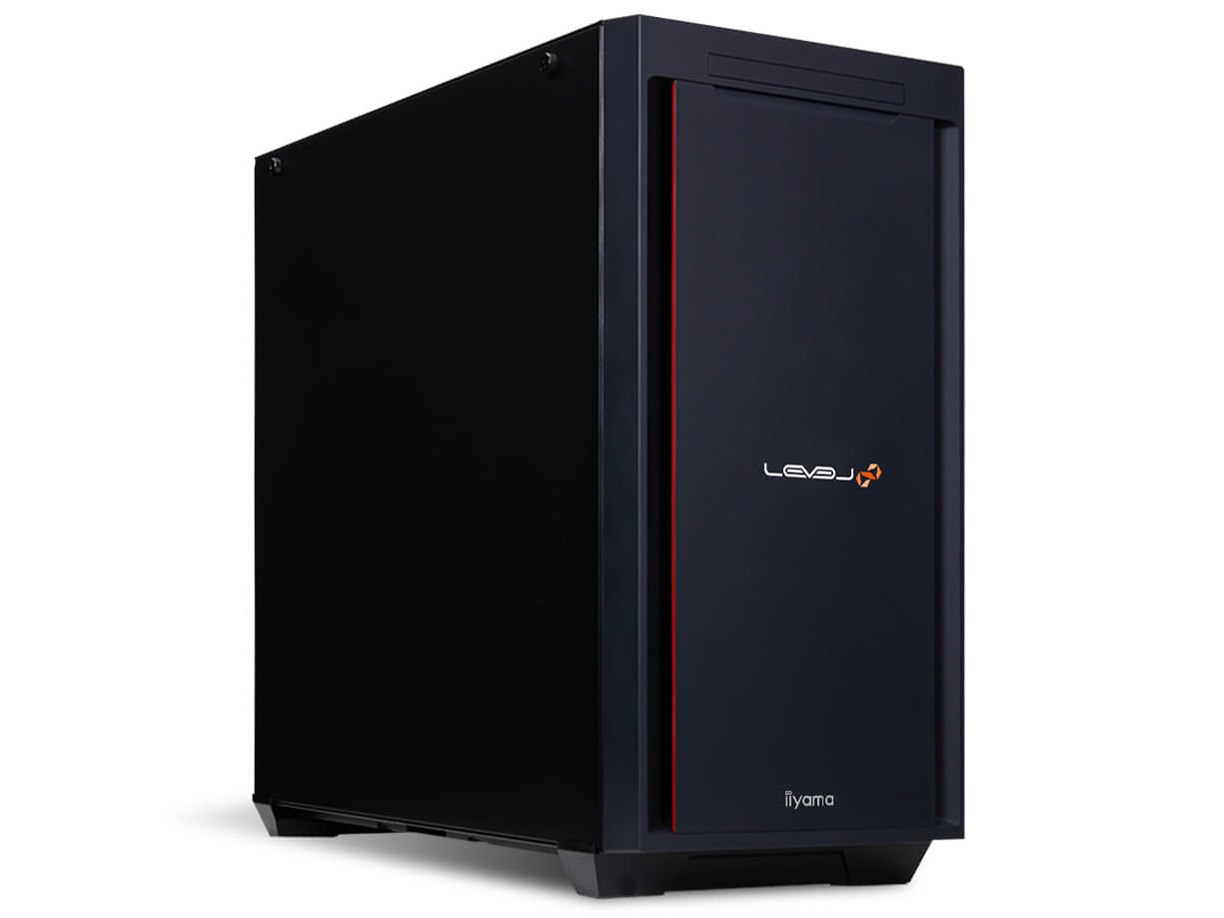 LEVEL�� Ryzen 7 7800X3D�ERTX 4070 SUPER�E16GB�������E1TB NVMe M.2 SSD�EWindows 11 Home [DSP��]�ELEVEL-R7B6-LCR78D-TTX �̐��i�摜