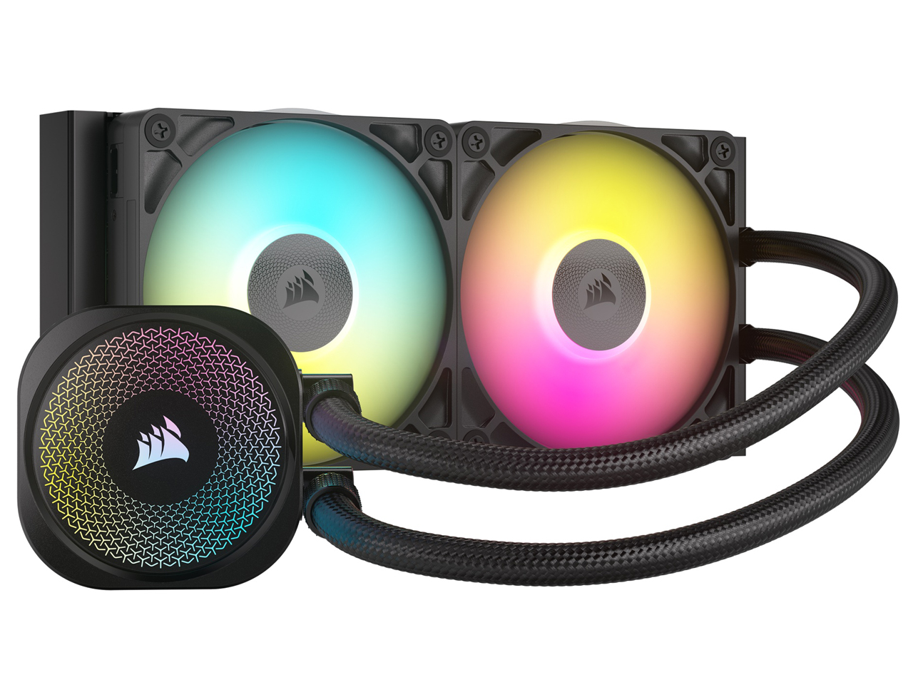 iCUE LINK TITAN 240 RX RGB CW-9061016-WW [�u���b�N] �̐��i�摜