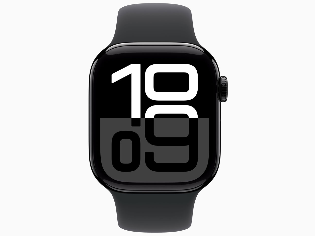 Apple Watch Series 10 GPS���f�� 42mm MWWE3J/A [�W�F�b�g�u���b�N�E�u���b�N�X�|�[�c�o���h S/M]