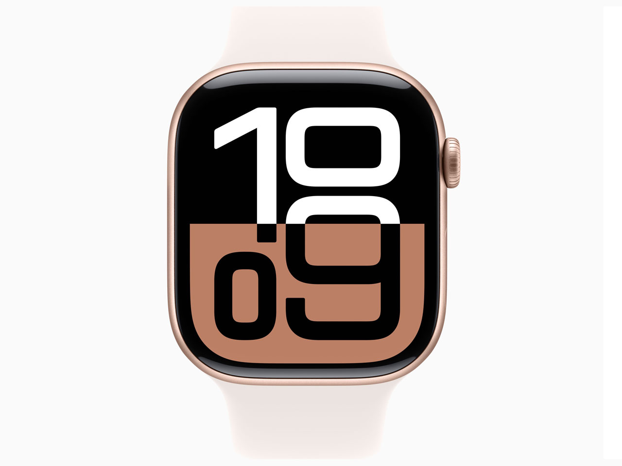 Apple Watch Series 10 GPS���f�� 46mm MWWU3J/A [���[�Y�S�[���h�E���C�g�u���b�V���X�|�[�c�o���h M/L]