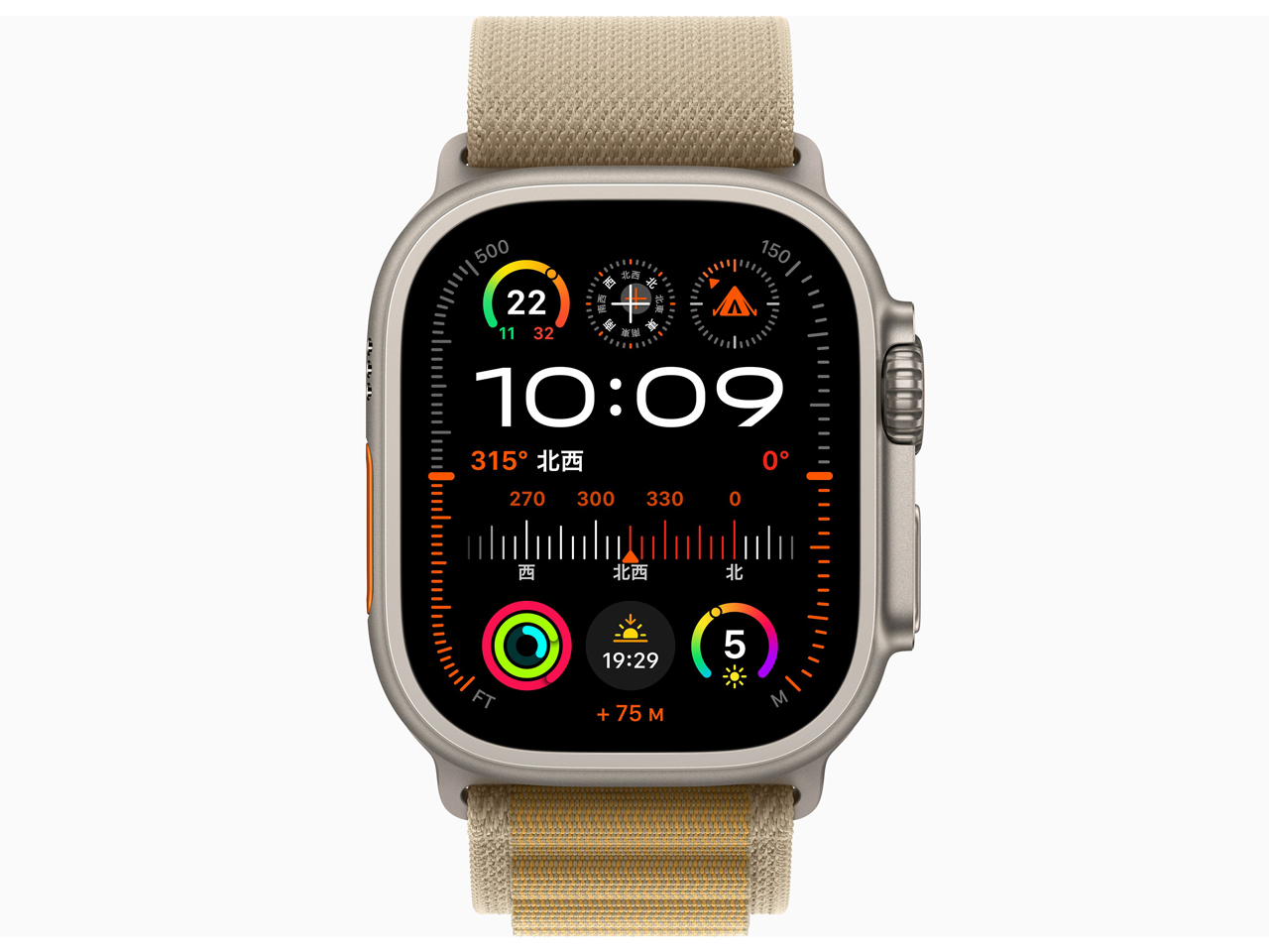 Apple Watch Ultra 2 GPS+Cellular���f�� 49mm MX4F3J/A [�i�`�������E�^���A���p�C�����[�v M]