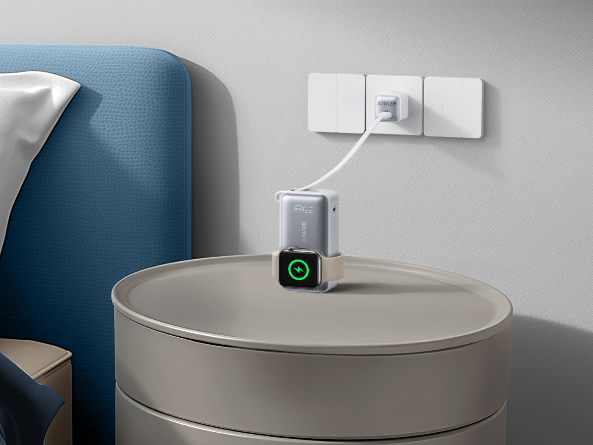 MagGo Power Bank (10000mAh 35W For Apple Watch) A1657N21 [�z���C�g]