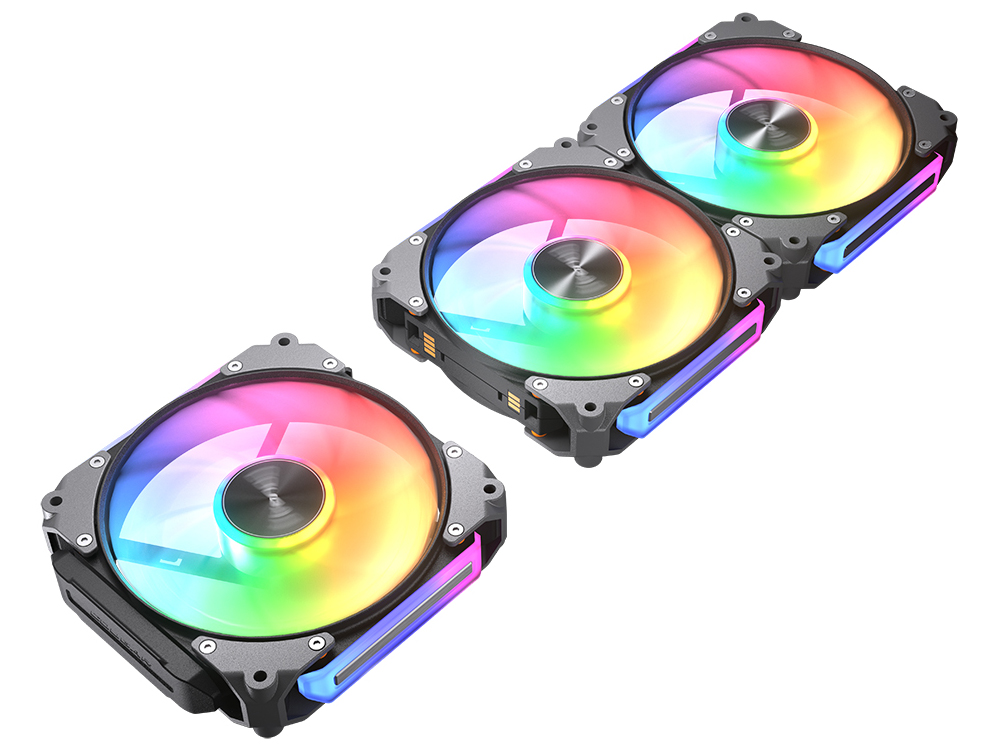 APOLAR 120 ARGB 3�p�b�N CF-APR12HB3-RGB [Black]