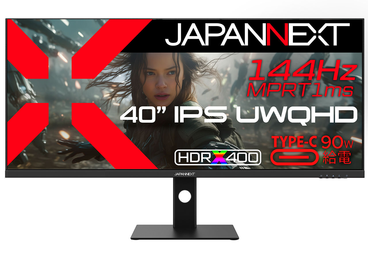 JN-IPS401UWQHD144-C90W [40インチ]