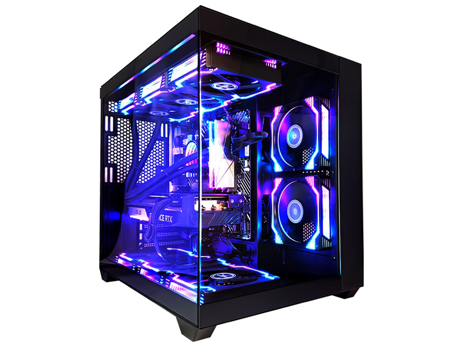 �� ���C�i�[�V�[�����X Ryzen 5 5600G�ERTX 4060�ENVMe M.2 SSD 500GB�E16GB�������ECPU����t�@���EWindows 10 [�u���b�N] �̐��i�摜