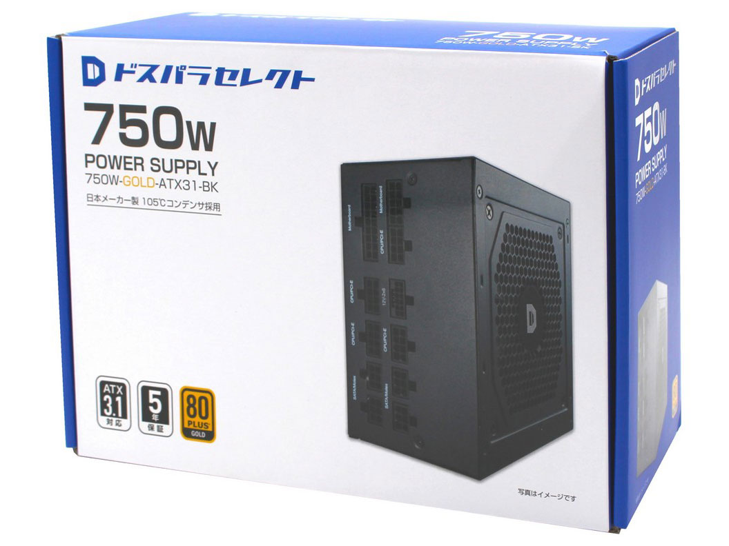 750W-GOLD-ATX31-BK [�u���b�N]