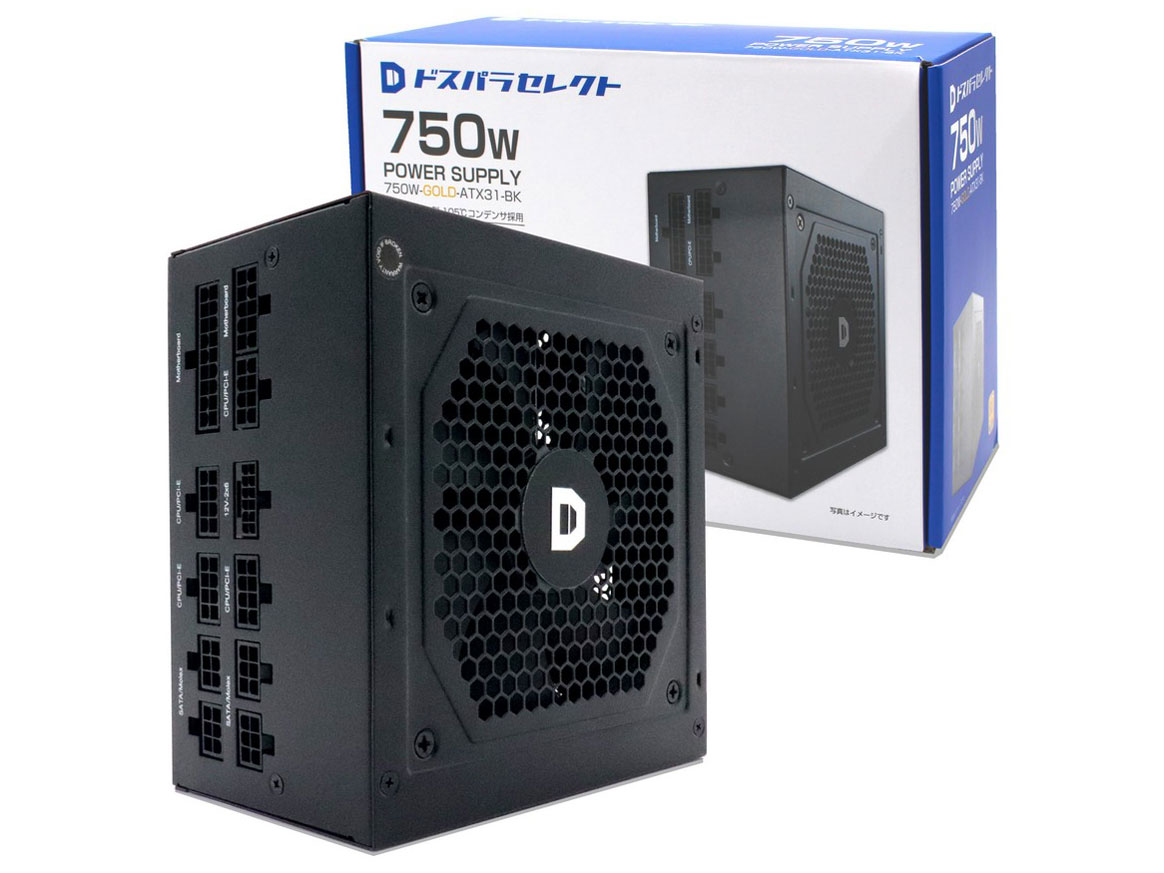 750W-GOLD-ATX31-BK [�u���b�N]