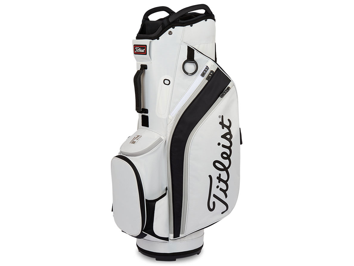Titleist キャディバッグ ホワイト/ブラック ポケット多数 楽天市場】【ポイント大量還元中！】11/3まで タイトリスト