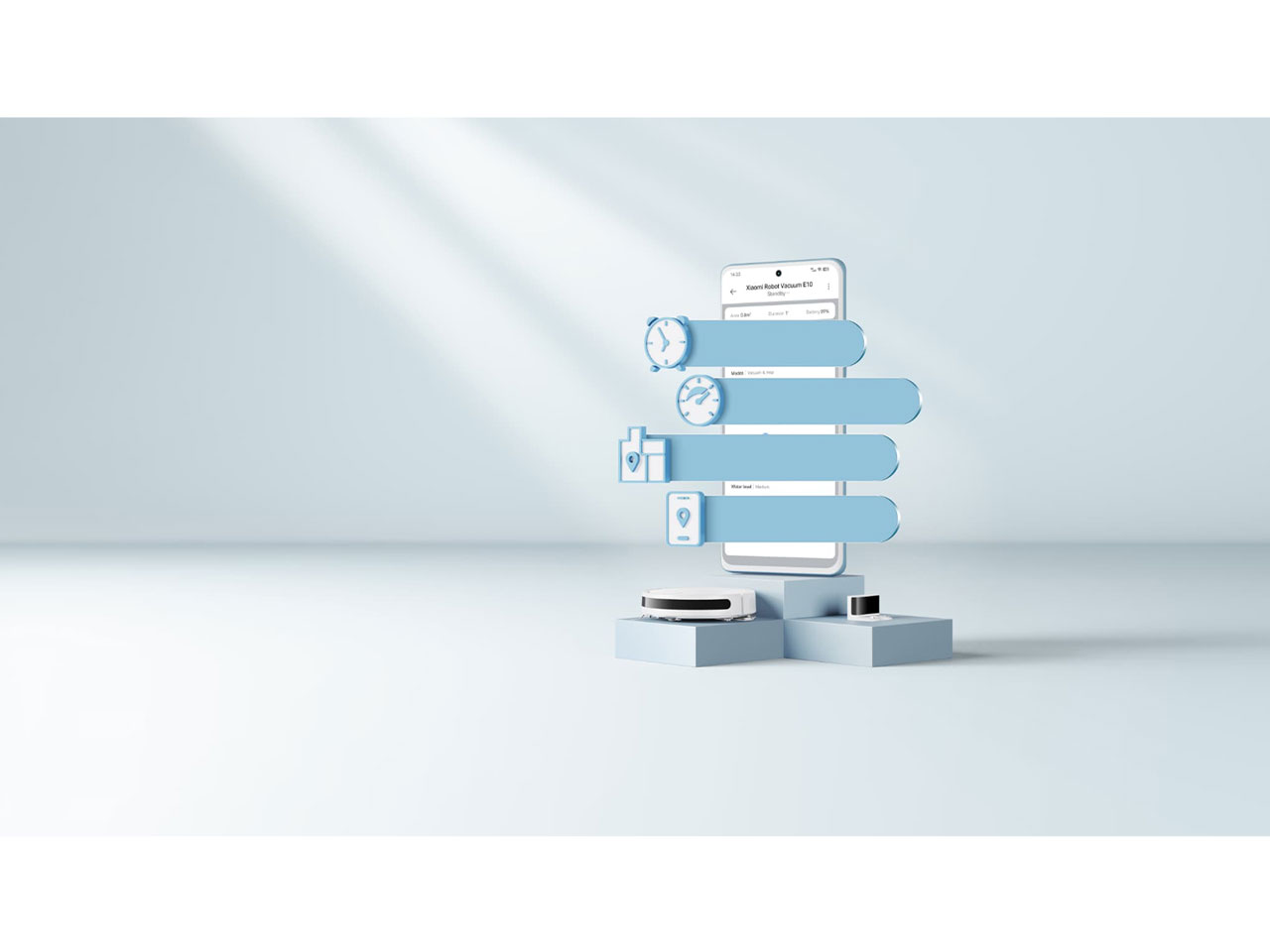 Xiaomi ���{�b�g�|���@ E10 B112 [�z���C�g]