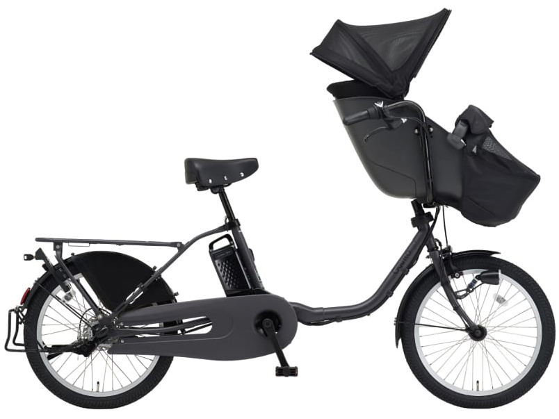 【専用】新品　自転車チャイルドシート パナソニック　ギュット・クルーム　フロント 3人乗り用チャイルドシート付きギュット・クルームF・DX