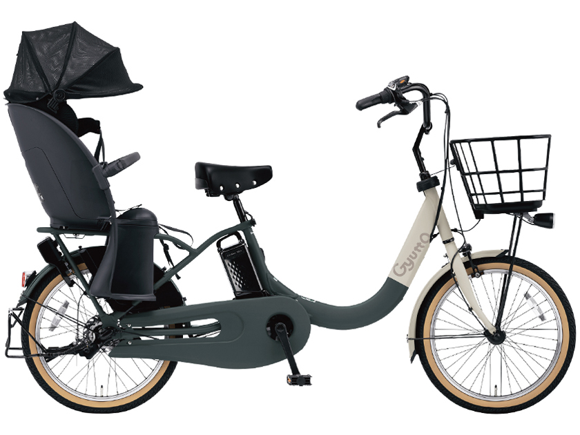 パナソニック　ギュット・クルーム
20インチ内装3段ギア大容量バッテリー16Ah ギュット・クルーム・DX パナソニック(Panasonic) 子供乗せ自転車 20