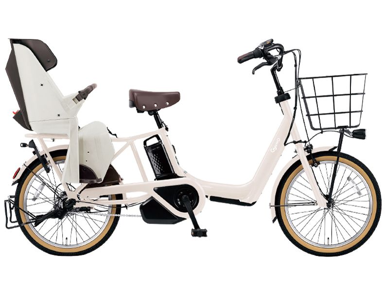 美品!パナソニック　ギュット　電動アシスト自転車BE-ELAD032 ブラック ギュット・クルーム・EX パナソニック(Panasonic) 子供乗せ