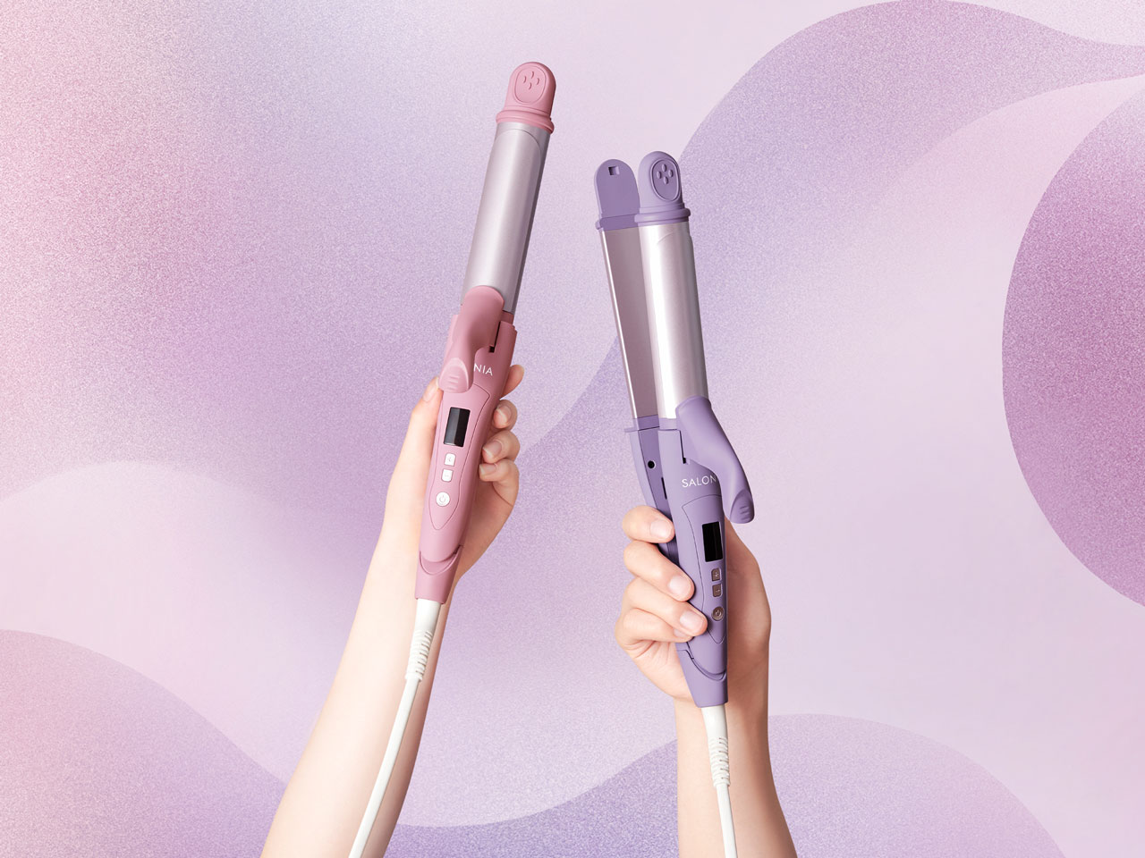 SALONIA 2WAY �X�g���[�g&�J�[���A�C���� SL-002AMM [�}�C�j���A���X�p�[�v��]