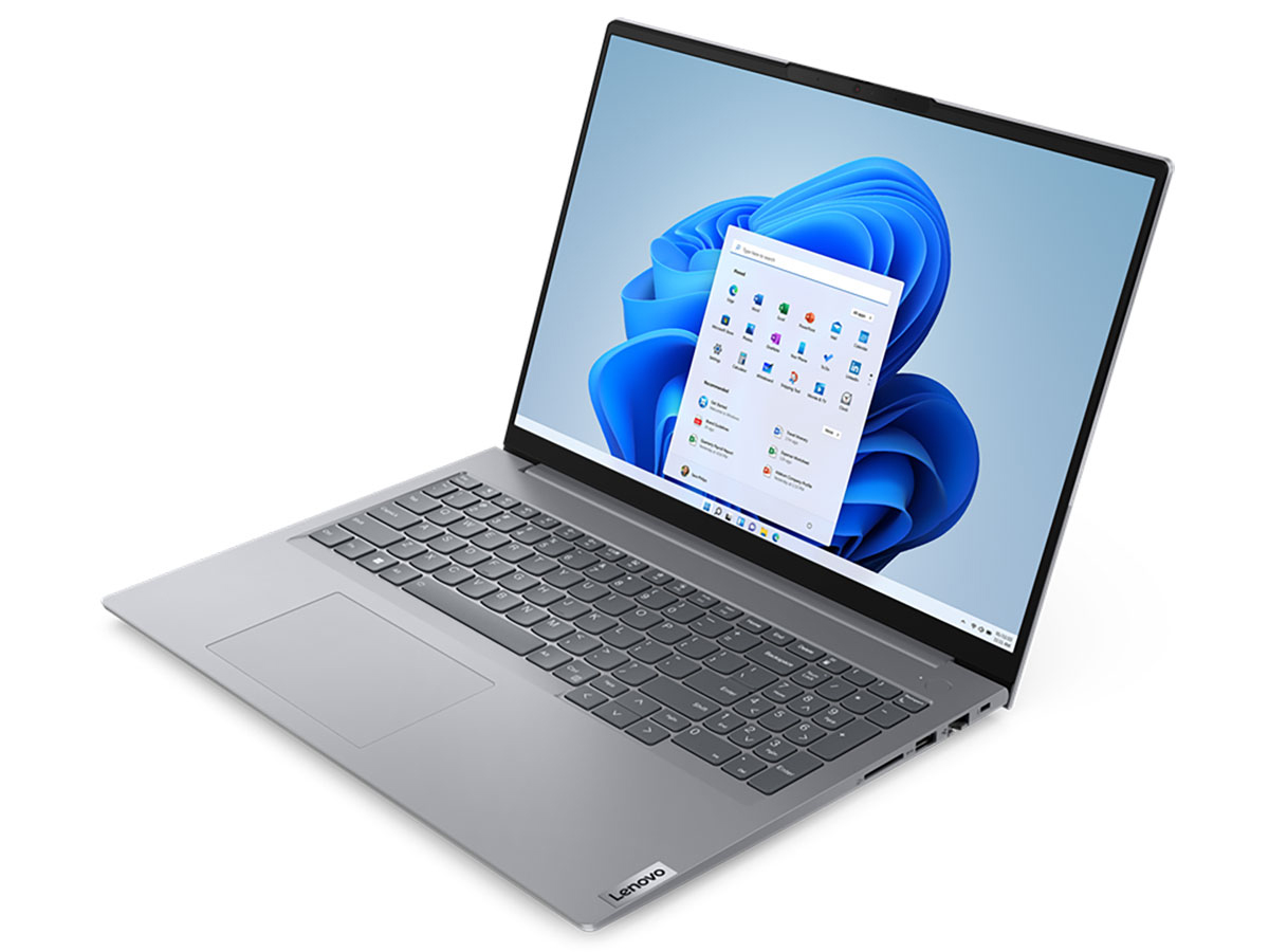 ThinkBook 16 Gen 6 AMD ���i.com����ERyzen 7 7730U�E32GB�������[�E256GB SSD�E16�^WUXGA�t������ �v���~�A��2 21KKCTO1WW [�A�[�N�e�B�b�N�O���[] �̐��i�摜
