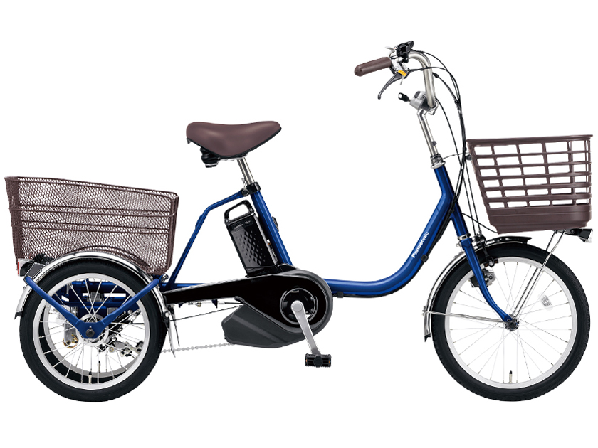 電動三輪アシスト自転車 パナソニック ビビライフ BE-FU832 新車 大特価 パナソニック ビビライフ BE-FU832-V [Pファインブルー] + 専用