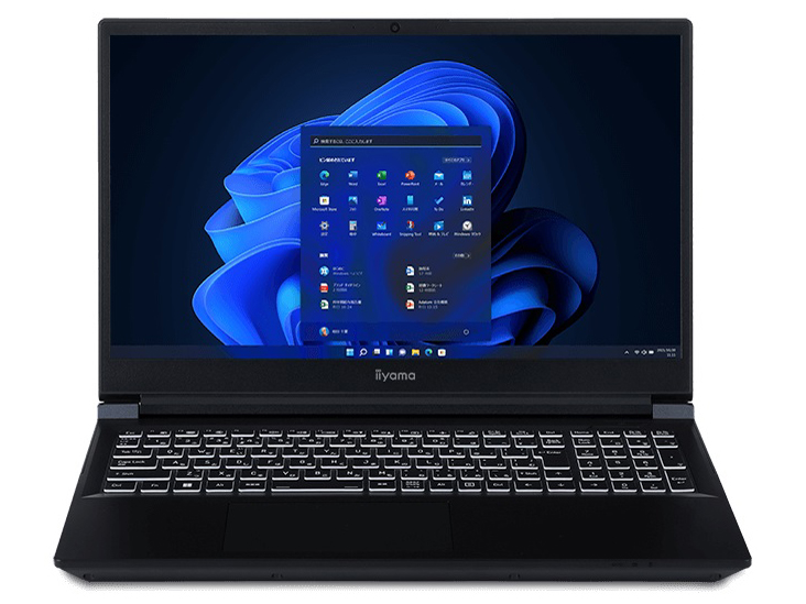 LEVEL�� Core i7 14650HX�ERTX 4050�E16GB�������E500GB NVMe M.2 SSD�E15�C���` �t��HD�EWindows 11 Home [DSP��]�ELEVEL-15FX156-i7-PL4X �̐��i�摜