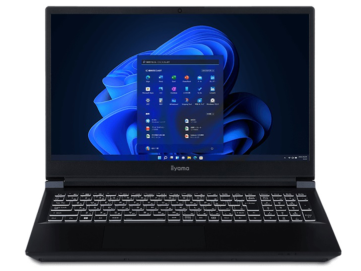 LEVEL�� Core i7 14650HX�ERTX 4060�E16GB�������E500GB NVMe M.2 SSD�E15�C���` �t��HD�EWindows 11 Home [DSP��]�ELEVEL-15FX165-i7-RM4X �̐��i�摜