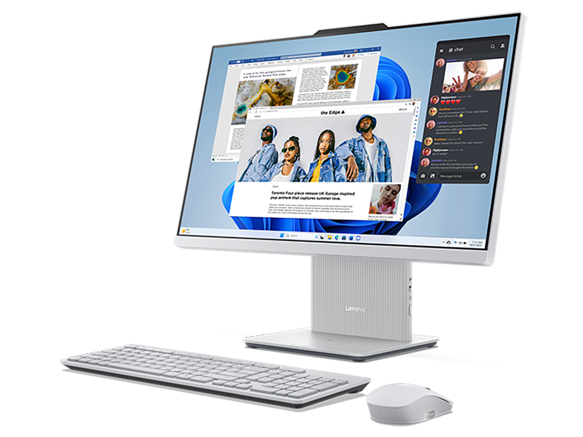 IdeaCentre AIO 27IRH9 Core i7 13620H�E16GB�������[�E1TB SSD�E27�^QHD�t������ [2�N�ۏ؁E�w�b�h�z���t] F0HMCTO1WW [�N���E�h�O���[] �̐��i�摜