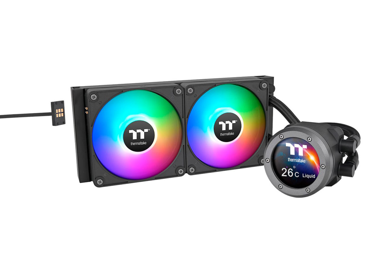 TH240 V2 Ultra EX ARGB Sync CL-W414-PL12SW-A [�u���b�N] �̐��i�摜