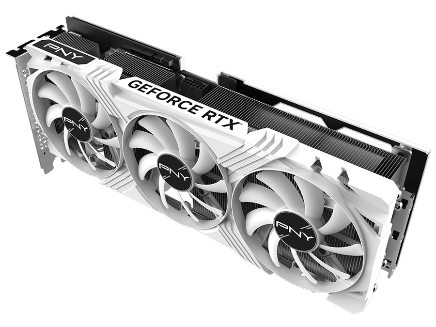 GeForce RTX 4070 Ti Super 16GB VERTO LED �g���v���t�@�� White edition VCG4070TS16TFWXPB1-O [PCIExp 16GB]