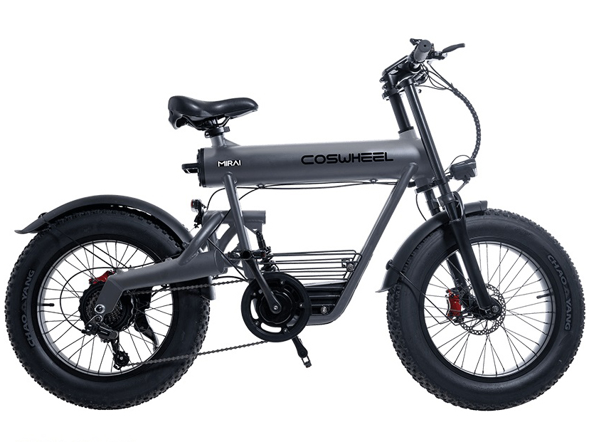 COSWHEEL 電動バイク　車 グレー COSWHEEL 電動バイク 車 グレー COSWHEEL 【アウトレット数量