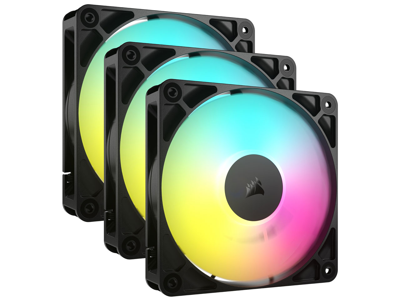 RS120 ARGB Triple Fans CO-9050181-WW [�u���b�N] �̐��i�摜