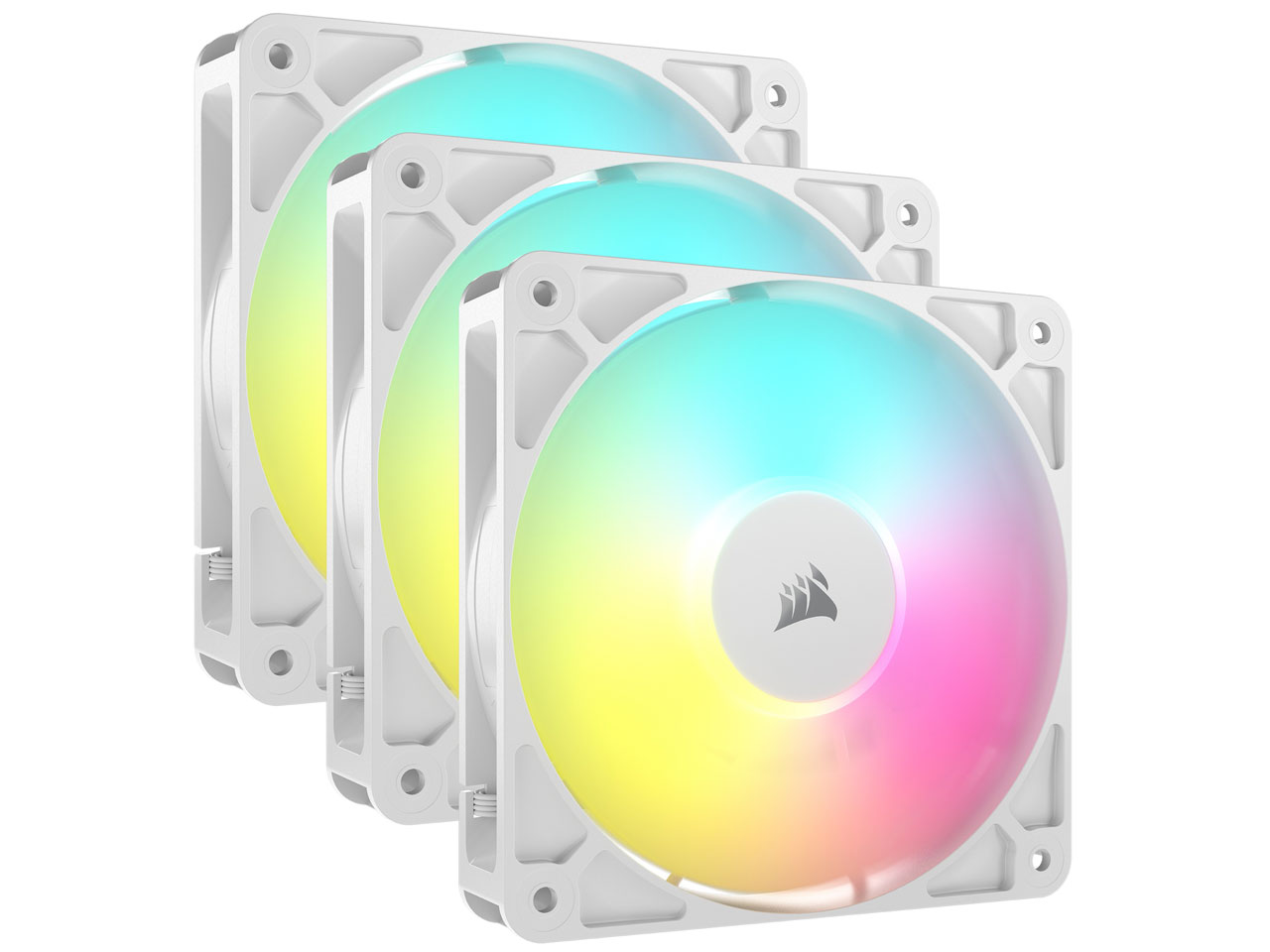 RS120 ARGB White Triple Fans CO-9050185-WW [�z���C�g] �̐��i�摜