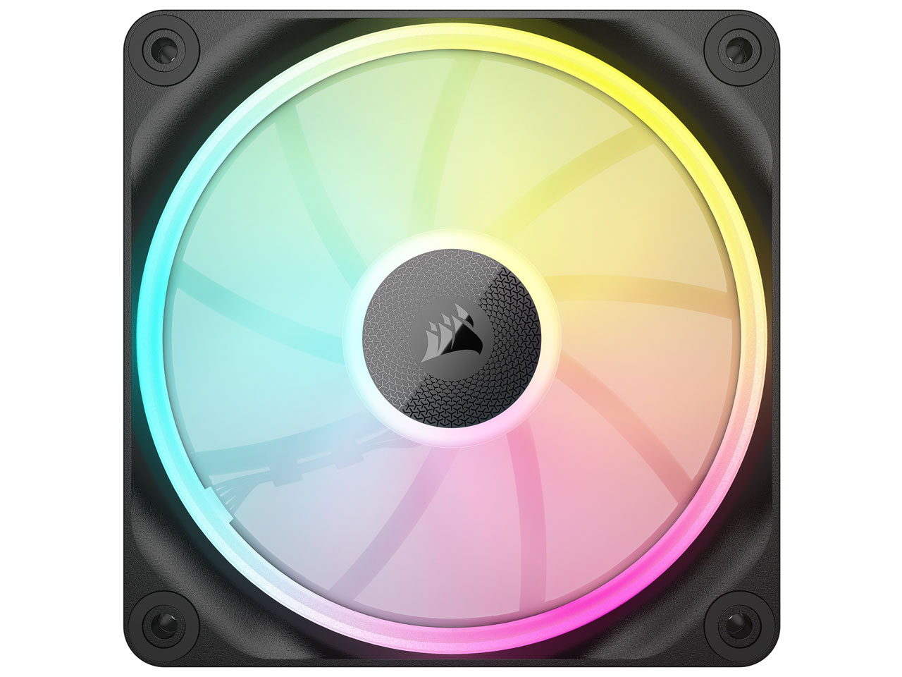 iCUE LINK LX120 RGB Single Fan Expansion CO-9051025-WW [�u���b�N] �̐��i�摜