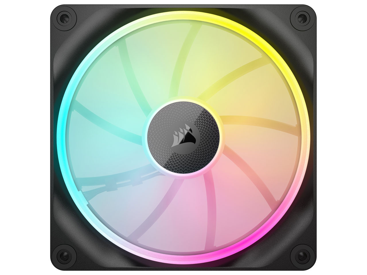 iCUE LINK LX140 RGB Single Fan Expansion CO-9051027-WW [�u���b�N] �̐��i�摜