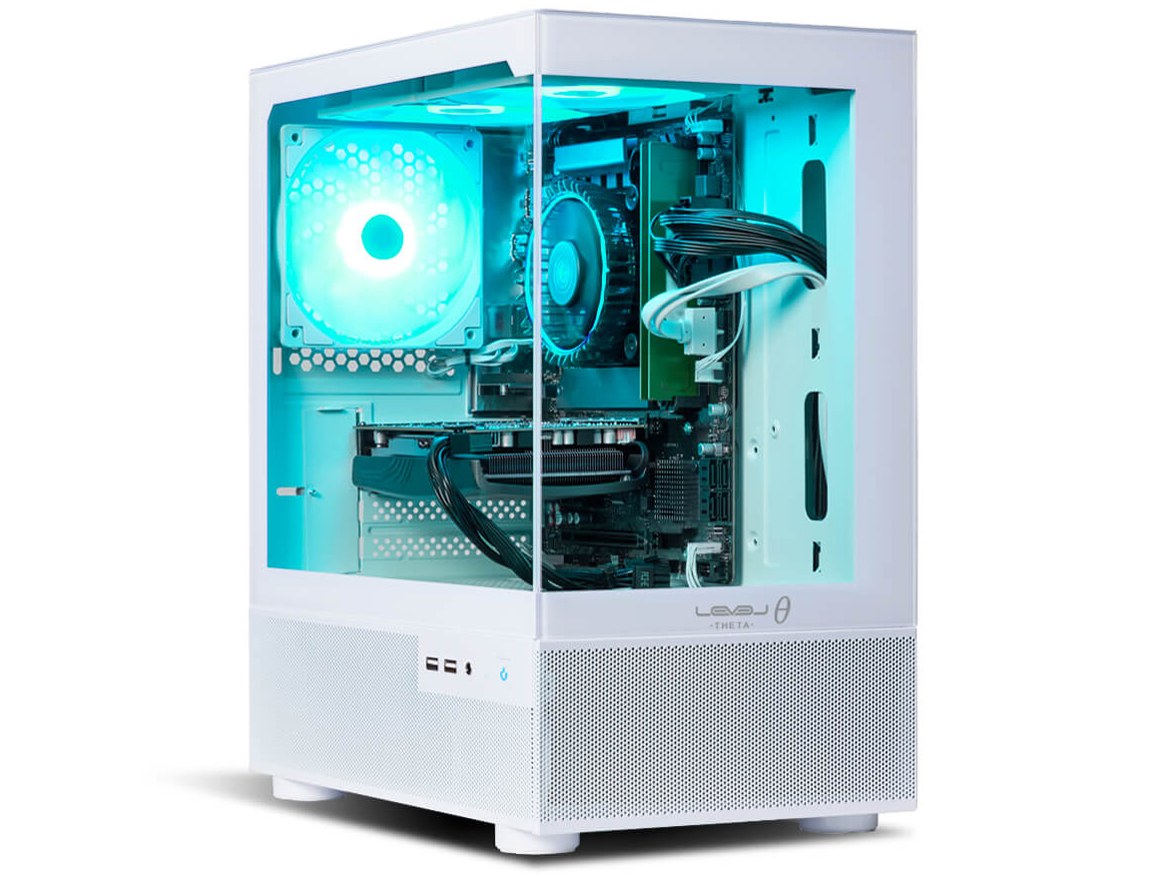 LEVEL�� Core i5 12400F�ERTX 4070 SUPER�E16GB�������E500GB NVMe M.2 SSD�ELEVEL-M27M-124F-TTX-MINT SHERBET [�~���g�V���[�x�b�g] �̐��i�摜