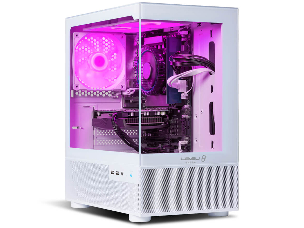 LEVEL�� Ryzen 5 4500�ERTX 4070 SUPER�E16GB�������E500GB NVMe M.2 SSD�ELEVEL-M2P5-R45-TTX-SAKURA [������] �̐��i�摜