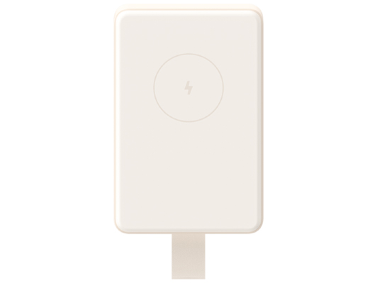 Xiaomi 15W Magnetic Power Bank 6000mAh WPB0620MI [�p�[���z���C�g] �̐��i�摜
