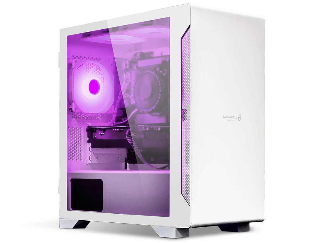 LEVEL�� Ryzen 5 4500�ERTX 4070�E16GB�������E500GB NVMe M.2 SSD�ELEVEL-M1P5-R45-TLX-SAKURA2 [������] �̐��i�摜