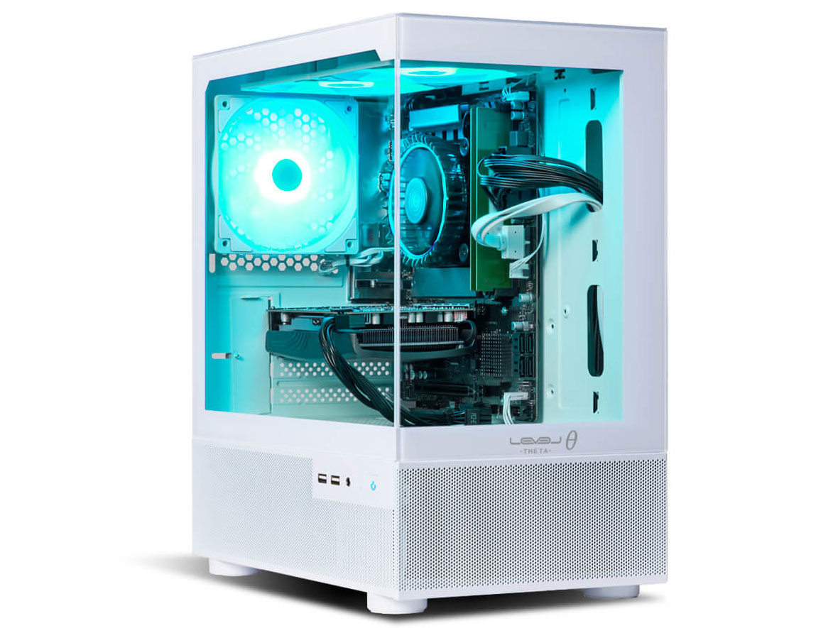 LEVEL�� Ryzen 7 7700�ERTX 4070�E16GB�������E500GB NVMe M.2 SSD�ELEVEL-M2A6-R77-TLX-MINT SHERBET [�~���g�V���[�x�b�g] �̐��i�摜