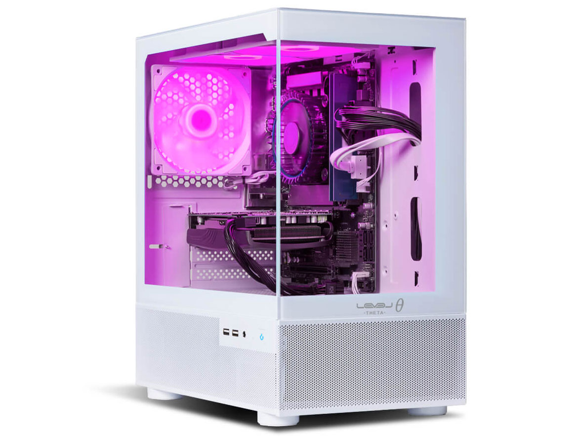 LEVEL�� Ryzen 7 7700�ERTX 4070 SUPER�E16GB�������E500GB NVMe M.2 SSD�ELEVEL-M2A6-R77-TTX-SAKURA [������] �̐��i�摜