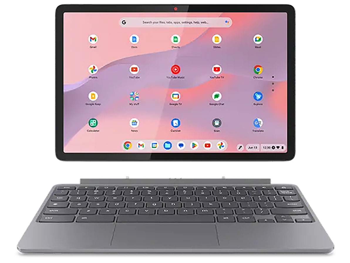 Lenovo Chromebook Duet Gen 9 Chrome OS�EMediaTek Kompanio 838�E4GB�������[�E128GB eMMC�E10.95�^WUXGA�t������ �}���`�^�b�`�Ή� 83HH000UJP [���i�O���[]