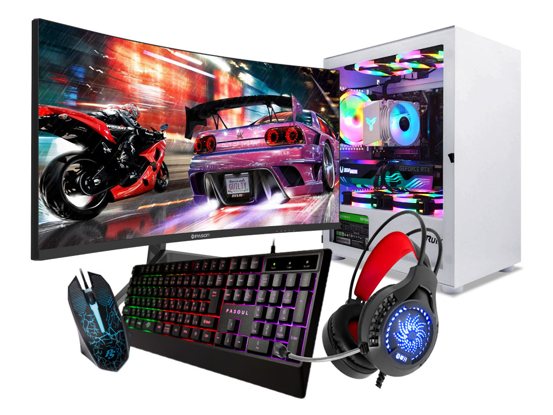 �� GWHP-2060-i5 Core i5 13400F�ERTX 2060�ENVMe M.2 SSD 500GB�E8GB�������EWindows11�E���j�^�[�t���Z�b�g [�z���C�g] �̐��i�摜