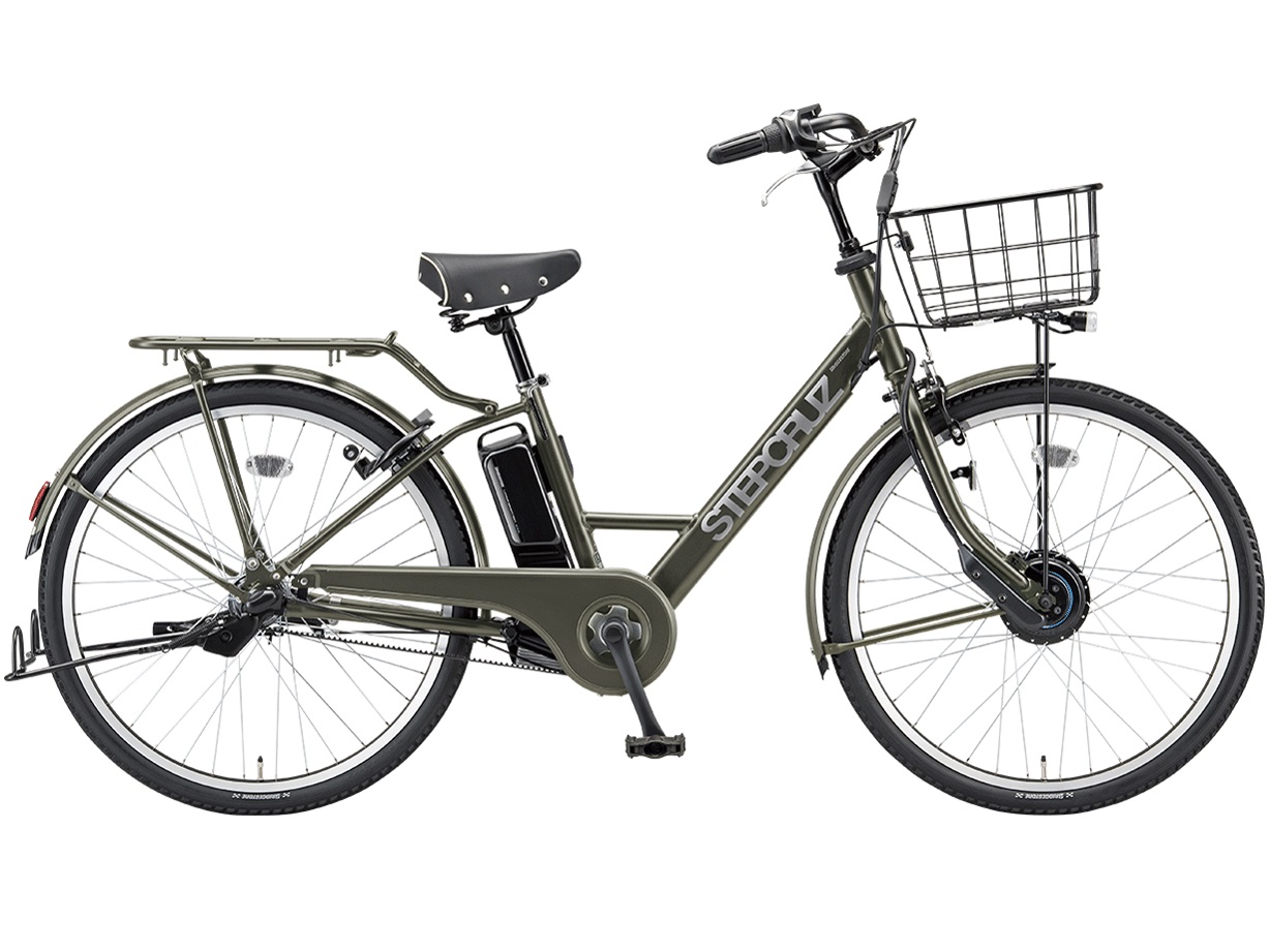 ブリヂストンステップクルーズE ブリヂストン ステップクルーズe ST6B45 [E.Xネイビーグレー] + 専用