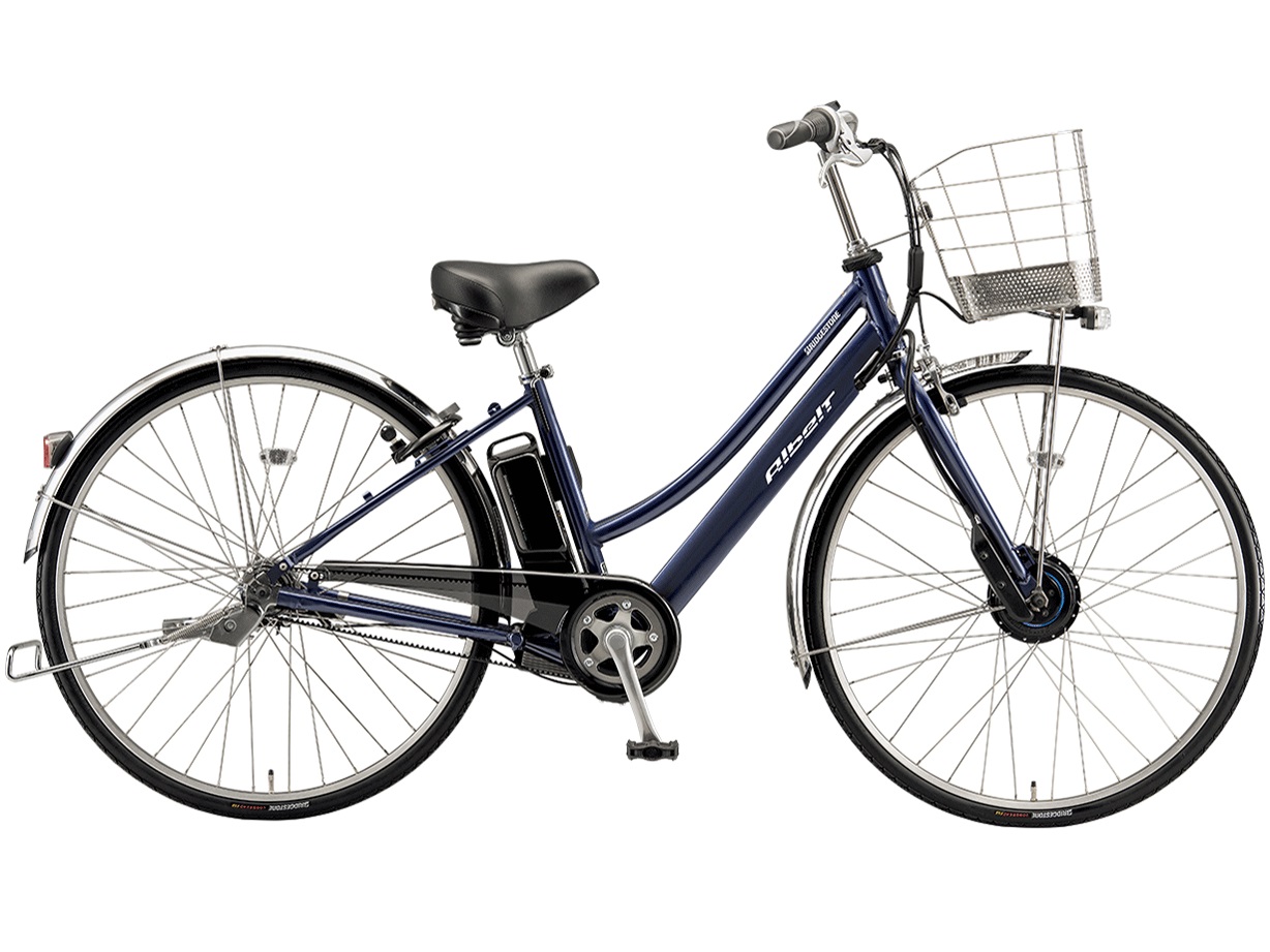ブリヂストン アルベルト b400 電動自転車【中古】【B8C75505】 楽天市場】【最大5000円クーポン配布】A7LB45/L型フレーム/27