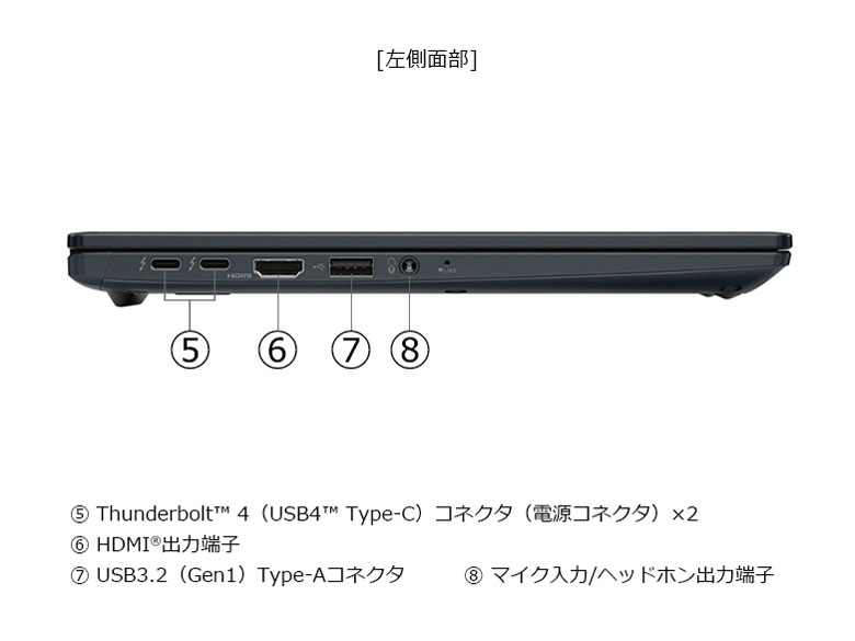 dynabook GZ/HY ���i.com���� W6GZHY7CBL-K 13.3�^�t��HD Core i7 1360P 512GB SSD Office�Ȃ� [�I�j�L�X�u���[]