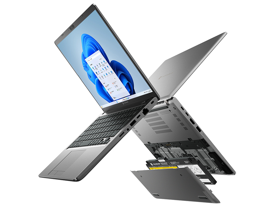 美品!dynabook バッテリー優良!2021年製 メモリ16GB ノートPC Dynabook dynabook XZ/HY Core i5 1340P・16GBメモリ・512GB SSD
