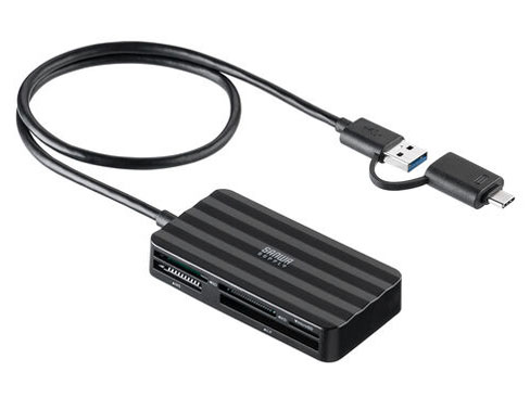 400-ADR334BK [USB/USB Type-C 5in1 ubN] ̐i摜
