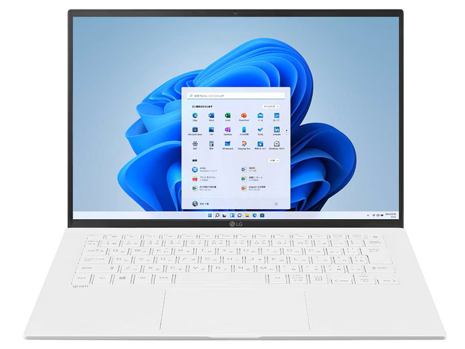 LG gram 14Z90RU-GA54J [�X�m�[�z���C�g] �̐��i�摜